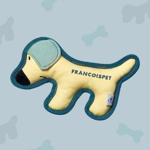 [프랑소와펫] 코튼 삑삑이 장난감 - 강아지